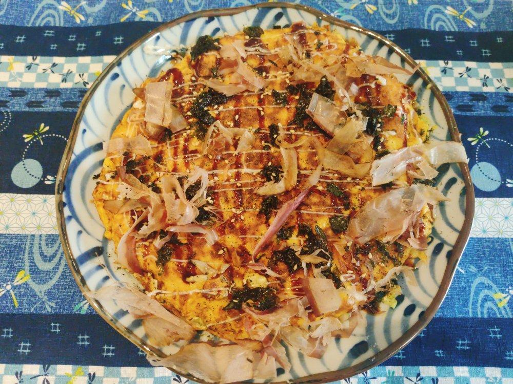 大阪烧 (Okonomiyaki)