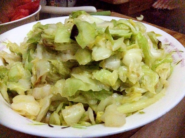 炝炒圆白菜