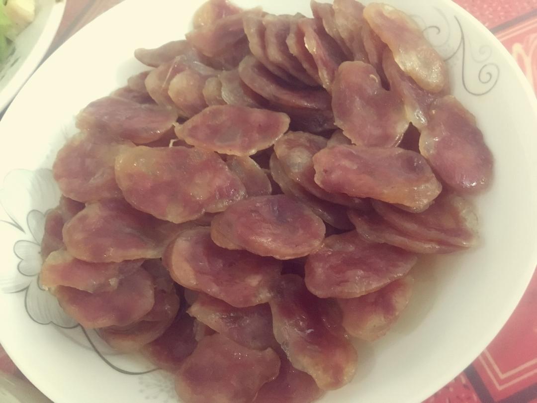 蒸腊肠