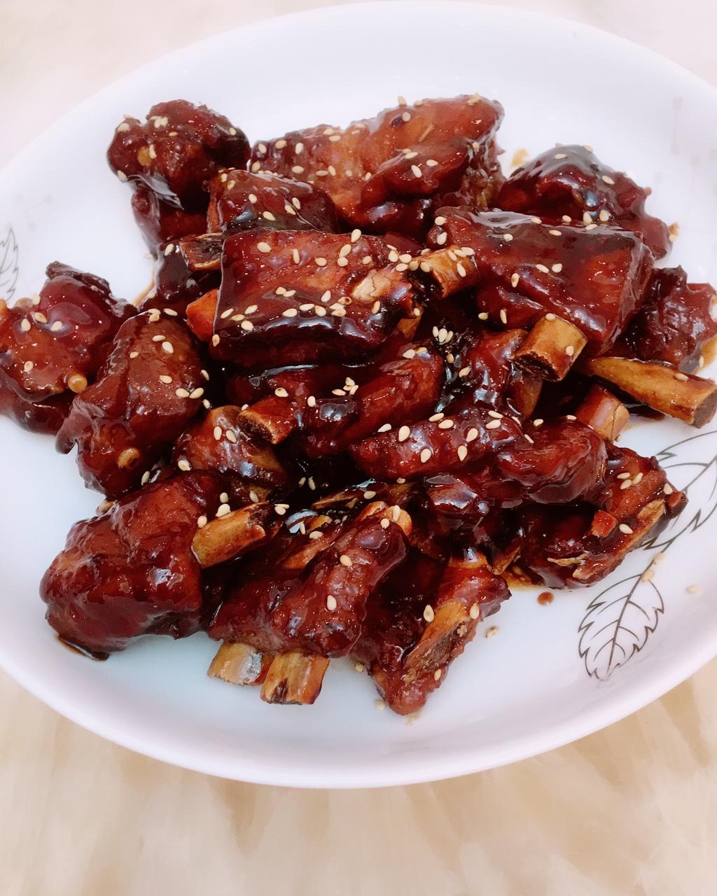 懒人版糖醋排骨