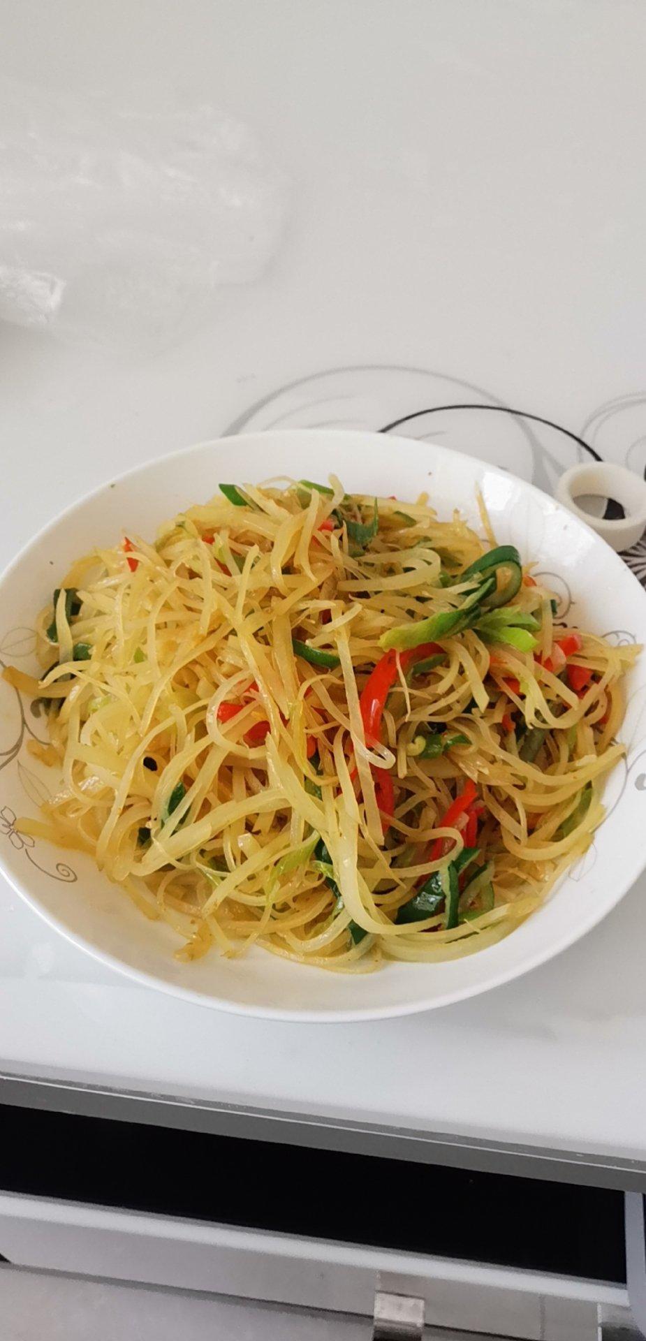 青椒土豆丝