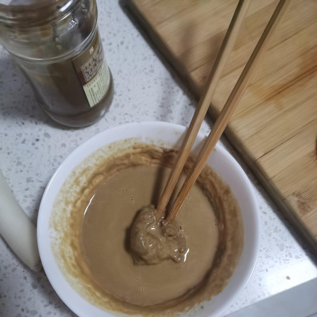 麻酱拌白菜（香、酸甜）