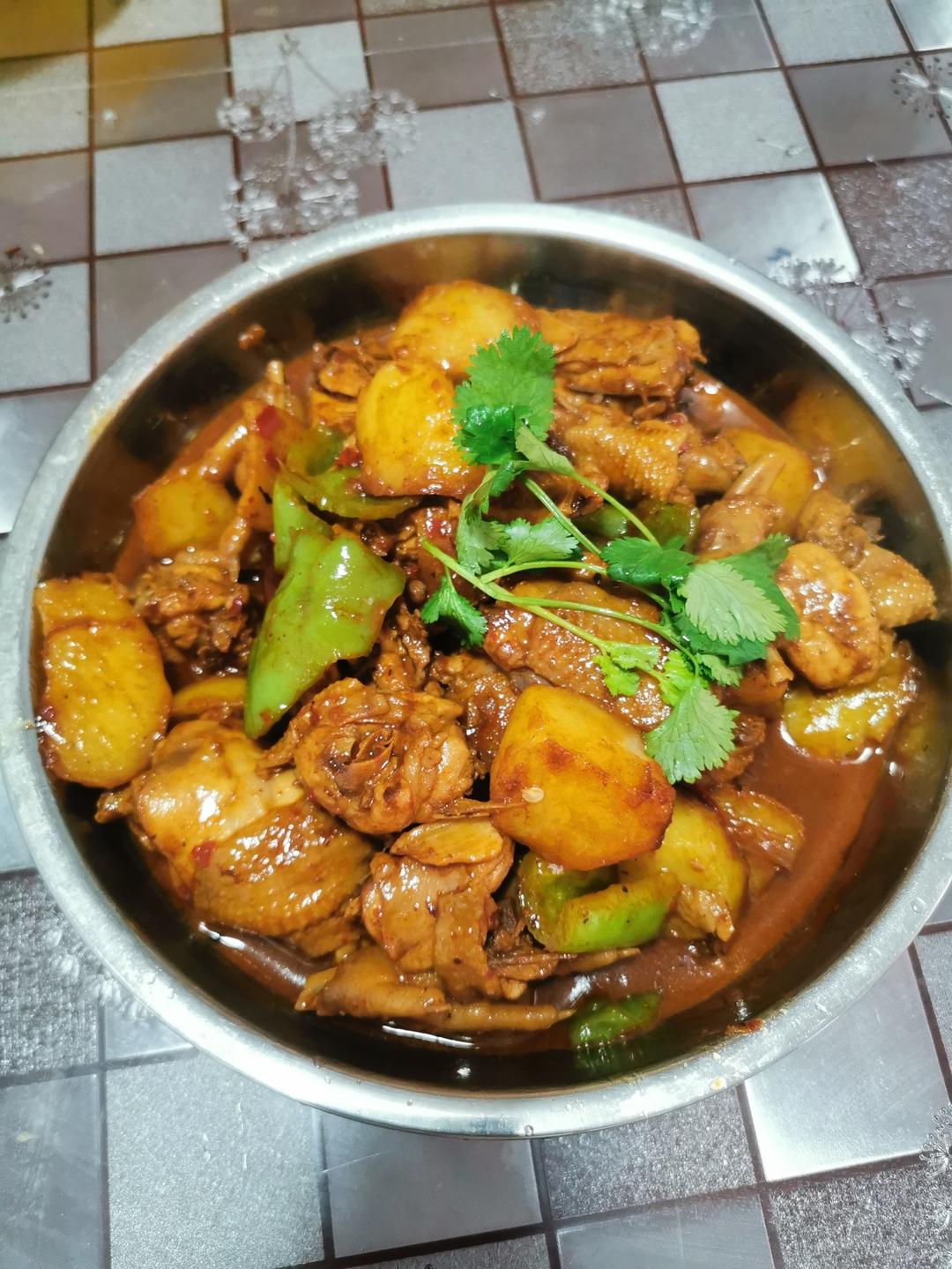 辣椒炒鸡（临沂家常）