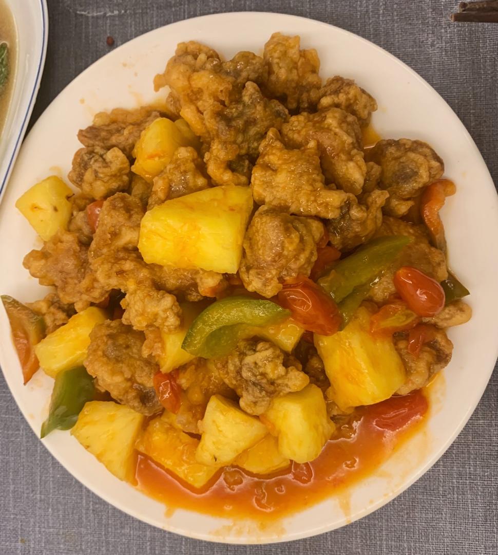 菠萝咕噜肉