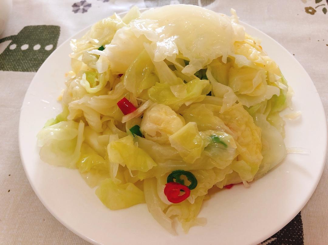 凉拌圆白菜