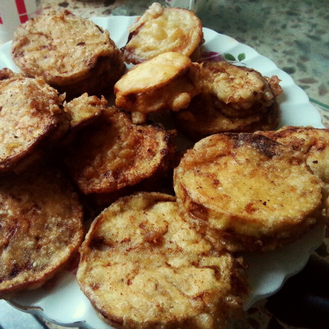 酥炸茄盒