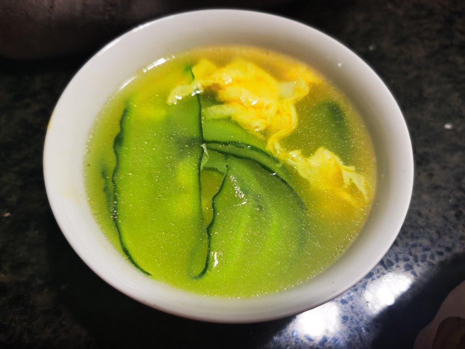 黄瓜鸡蛋汤