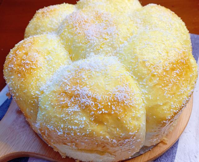 蒸出来的松软大面包(手揉面)的做法