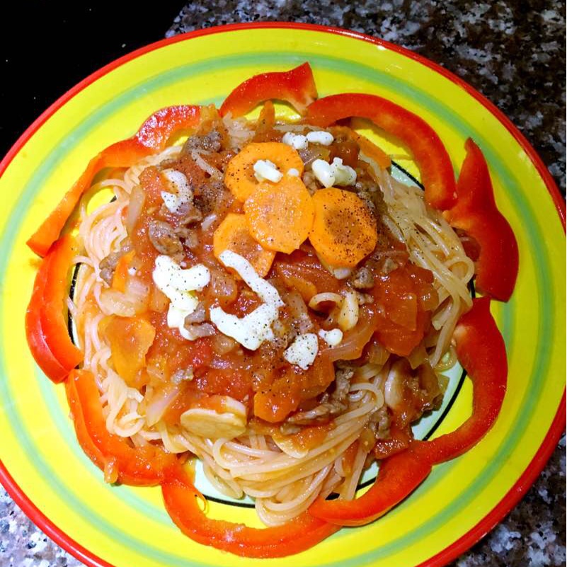 番茄肉酱意大利面