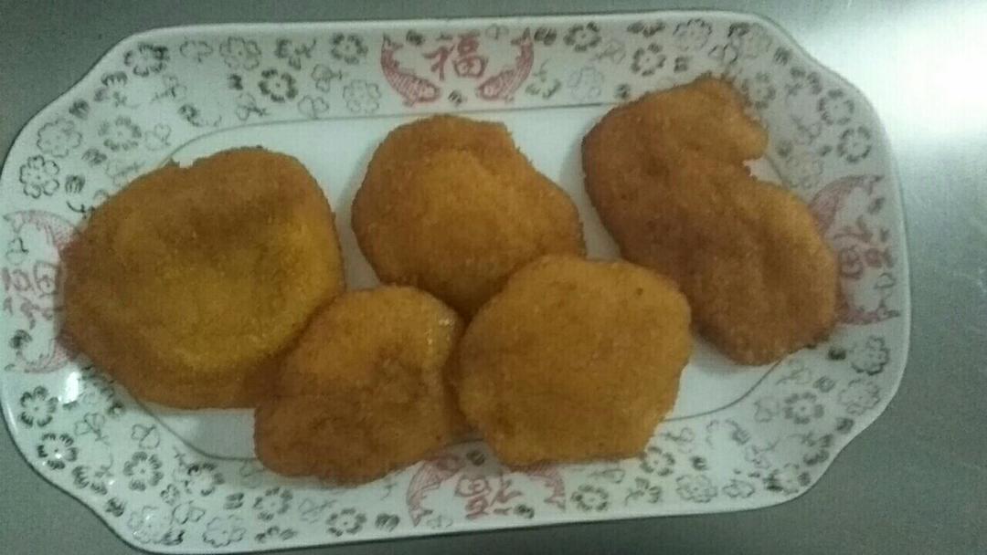 雪花南瓜饼