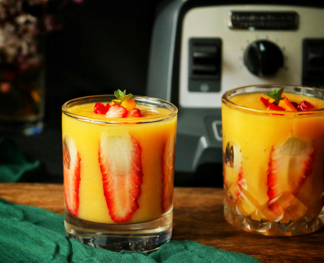 🍐雪梨芒果思慕雪的做法