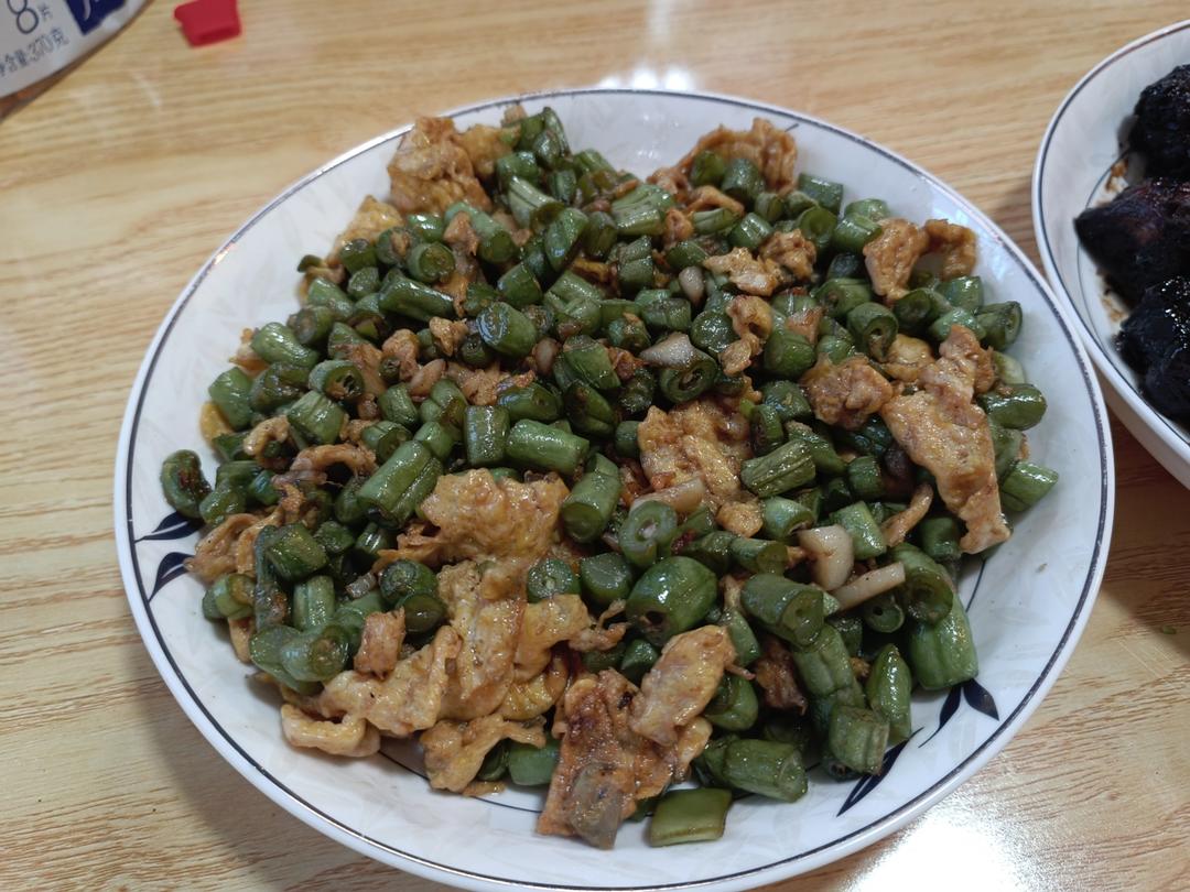 豆角炒蛋超级下饭菜，不好吃算我输