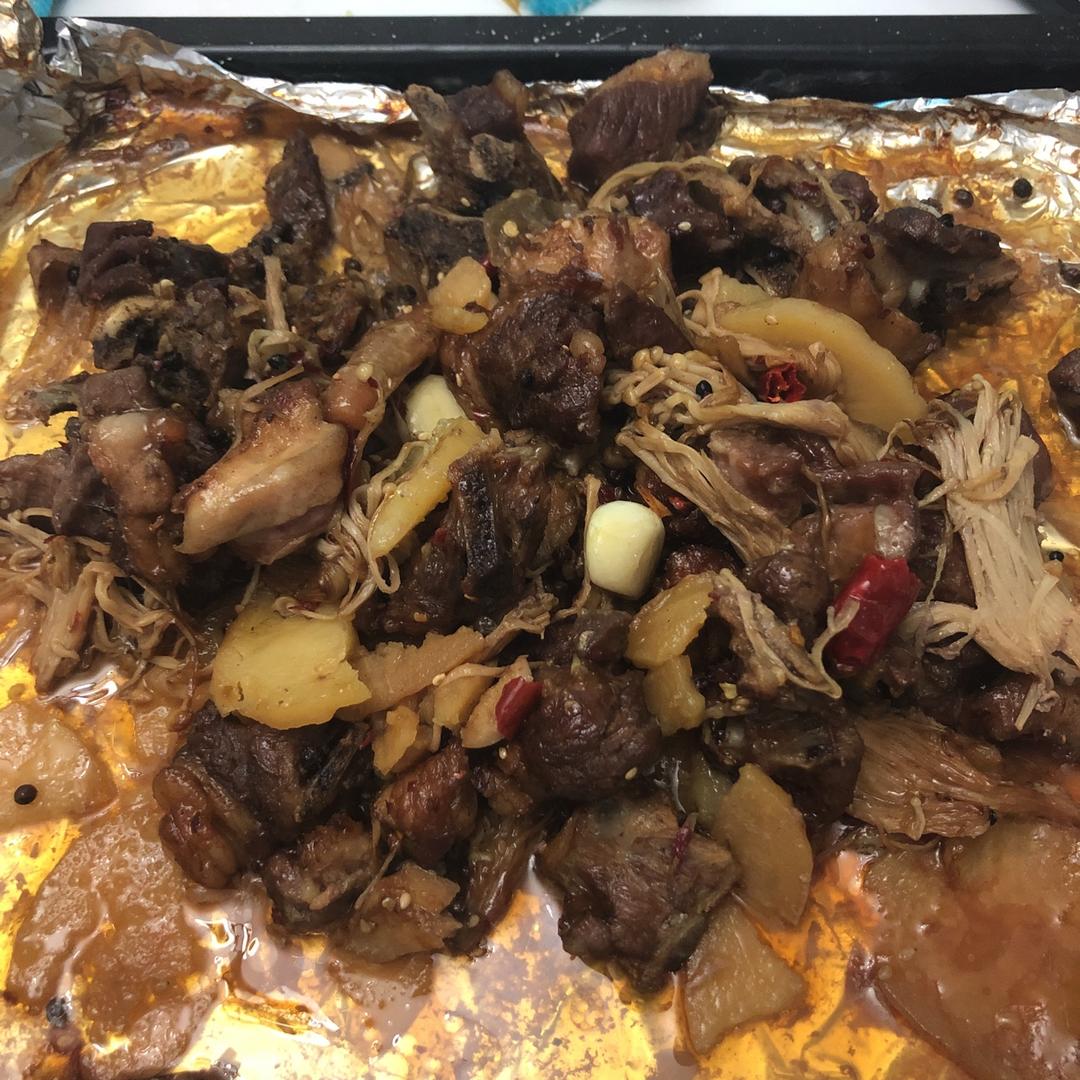 烤羊排