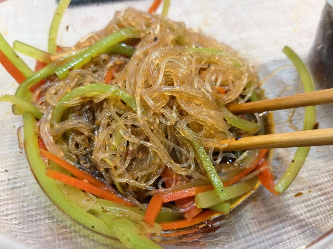 简易版凉拌粉丝