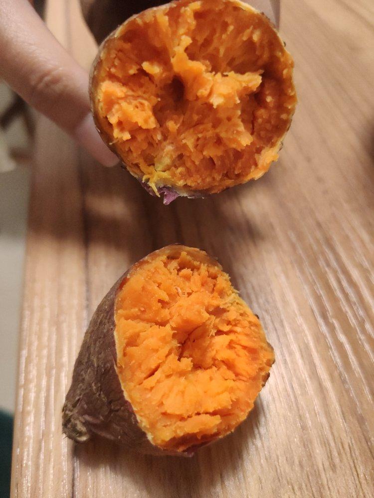 【健康三餐】简单好吃的微波炉烤红薯