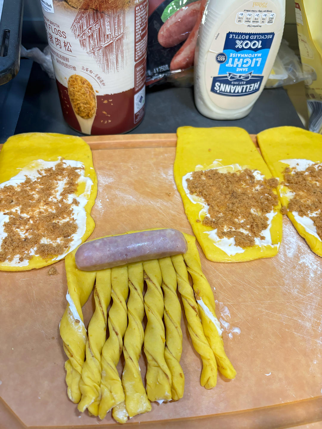 纯奶手撕吐司的做法 步骤1