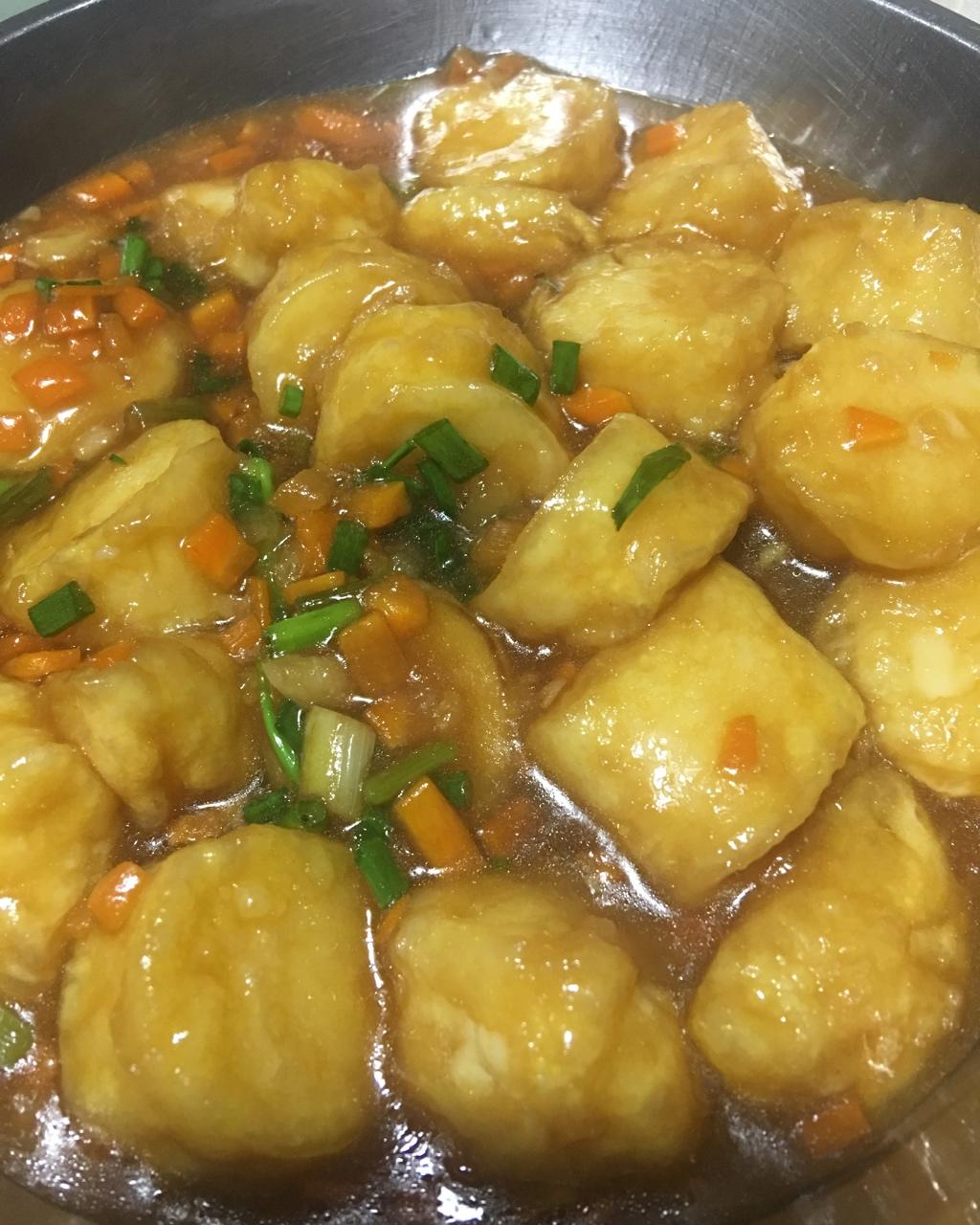 手机用户6222i2r4做的脆皮日本豆腐