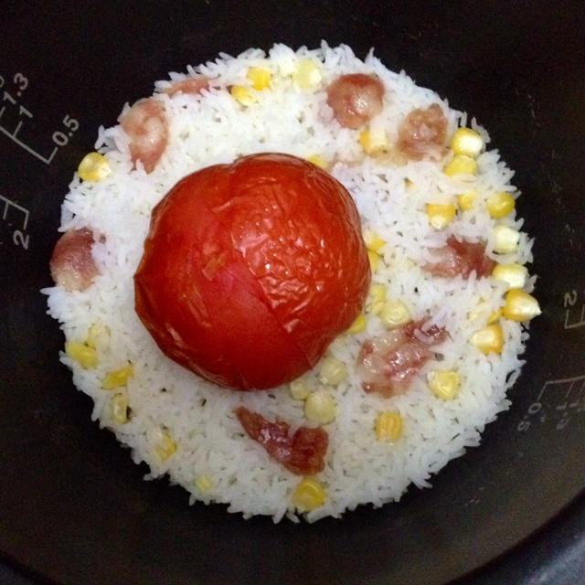 一個番茄飯的做法
