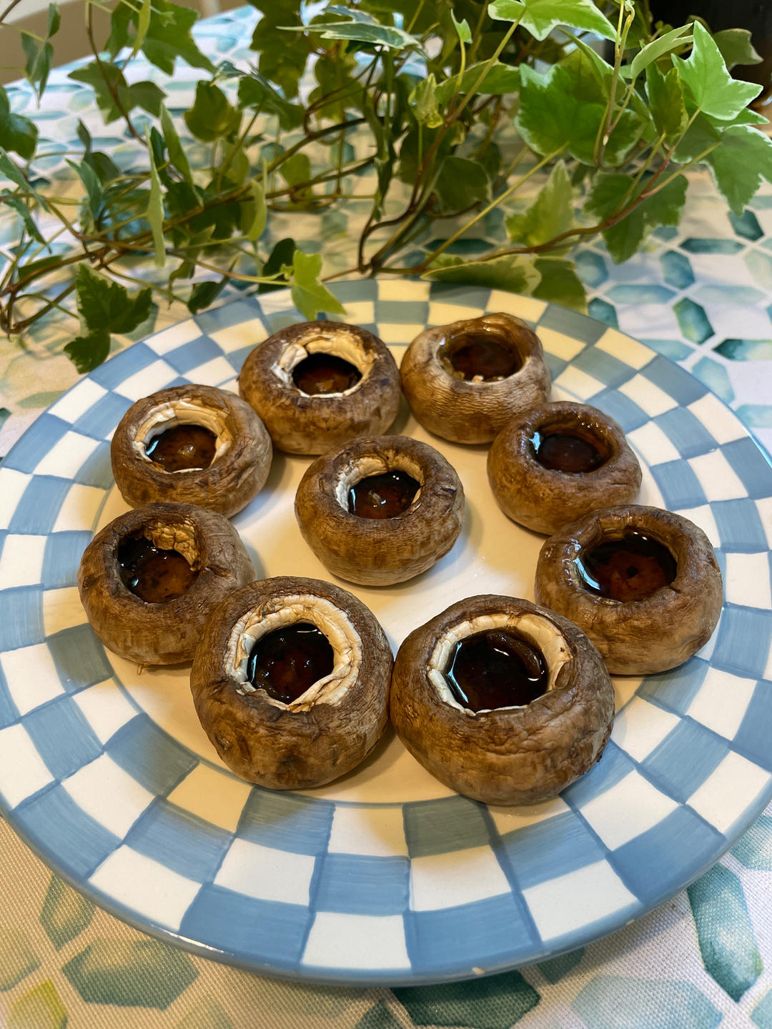 好吃，烤它！烤口蘑