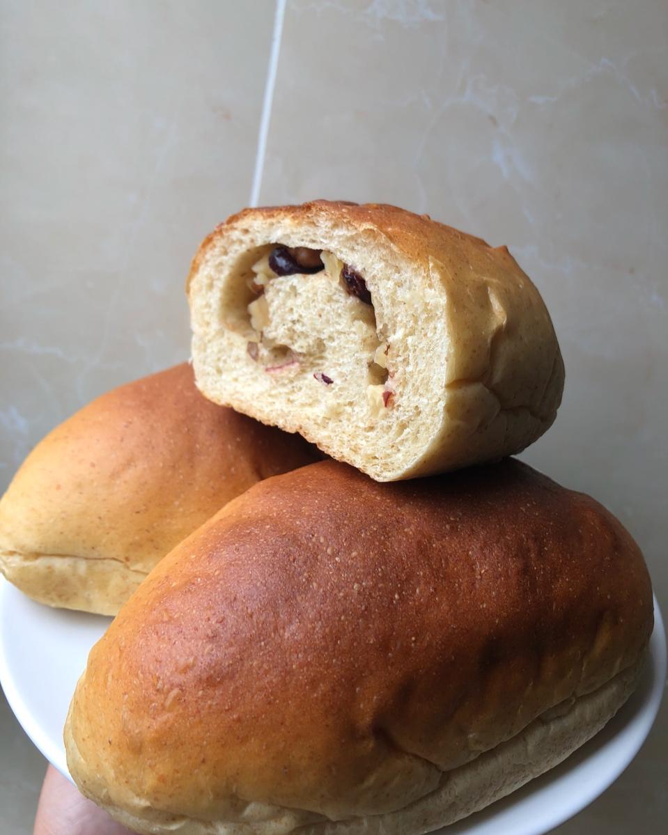 红糖核桃软欧--好吃得嗷嗷叫