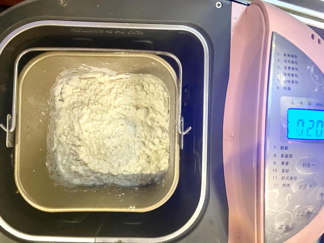 纯奶手撕吐司的做法 步骤1