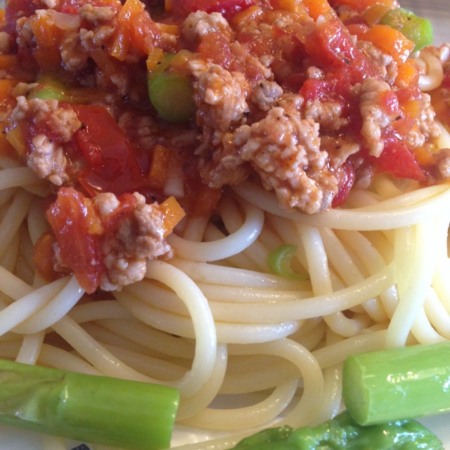 番茄肉酱意面