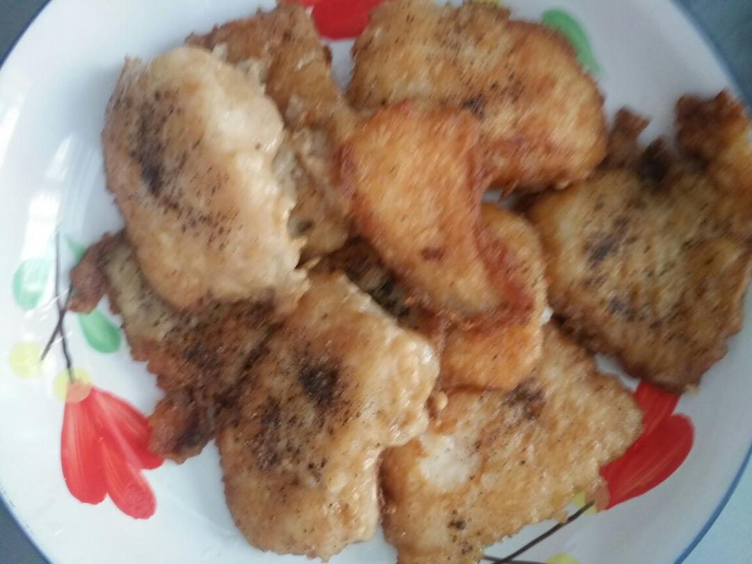 香煎巴沙鱼（龙利鱼）