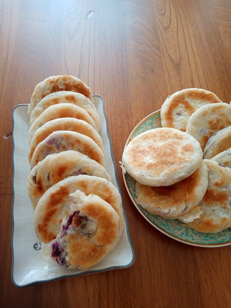 发面油酥小糖饼