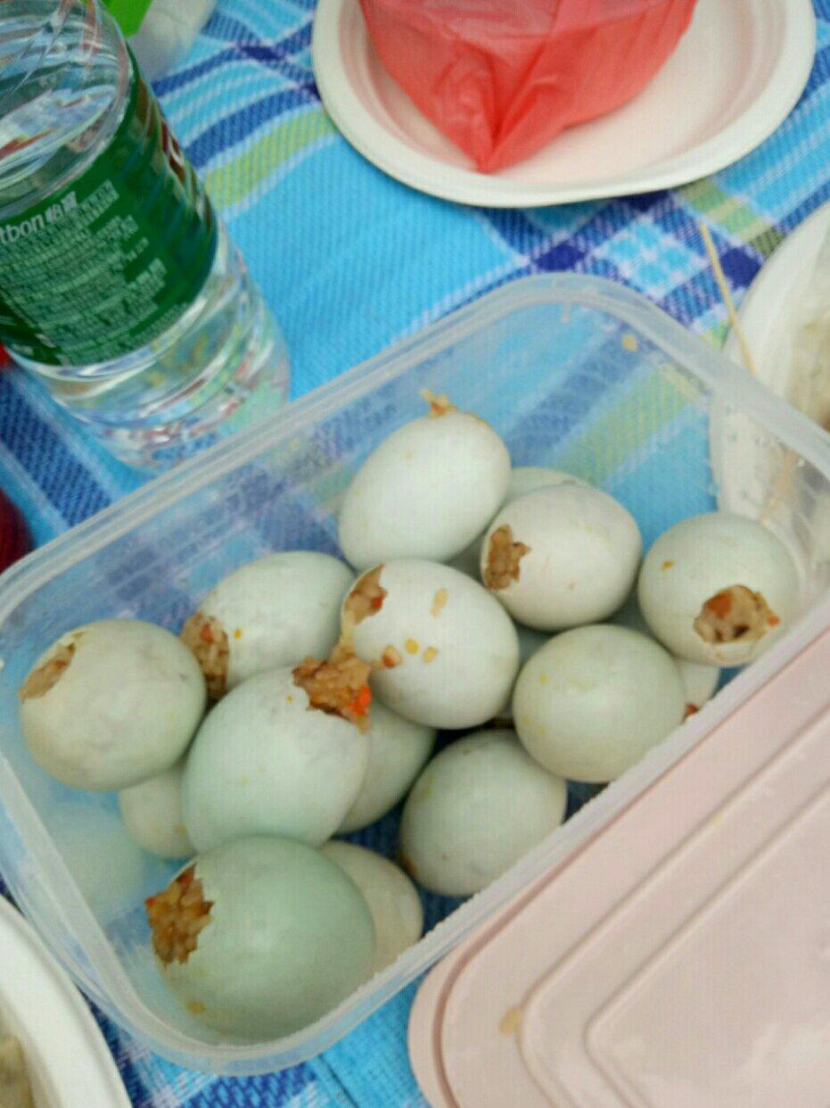 咸鸭蛋糯米饭～
