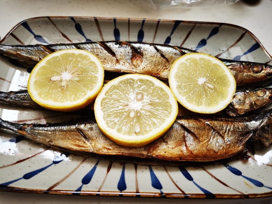 盐烤秋刀鱼（烤箱版）