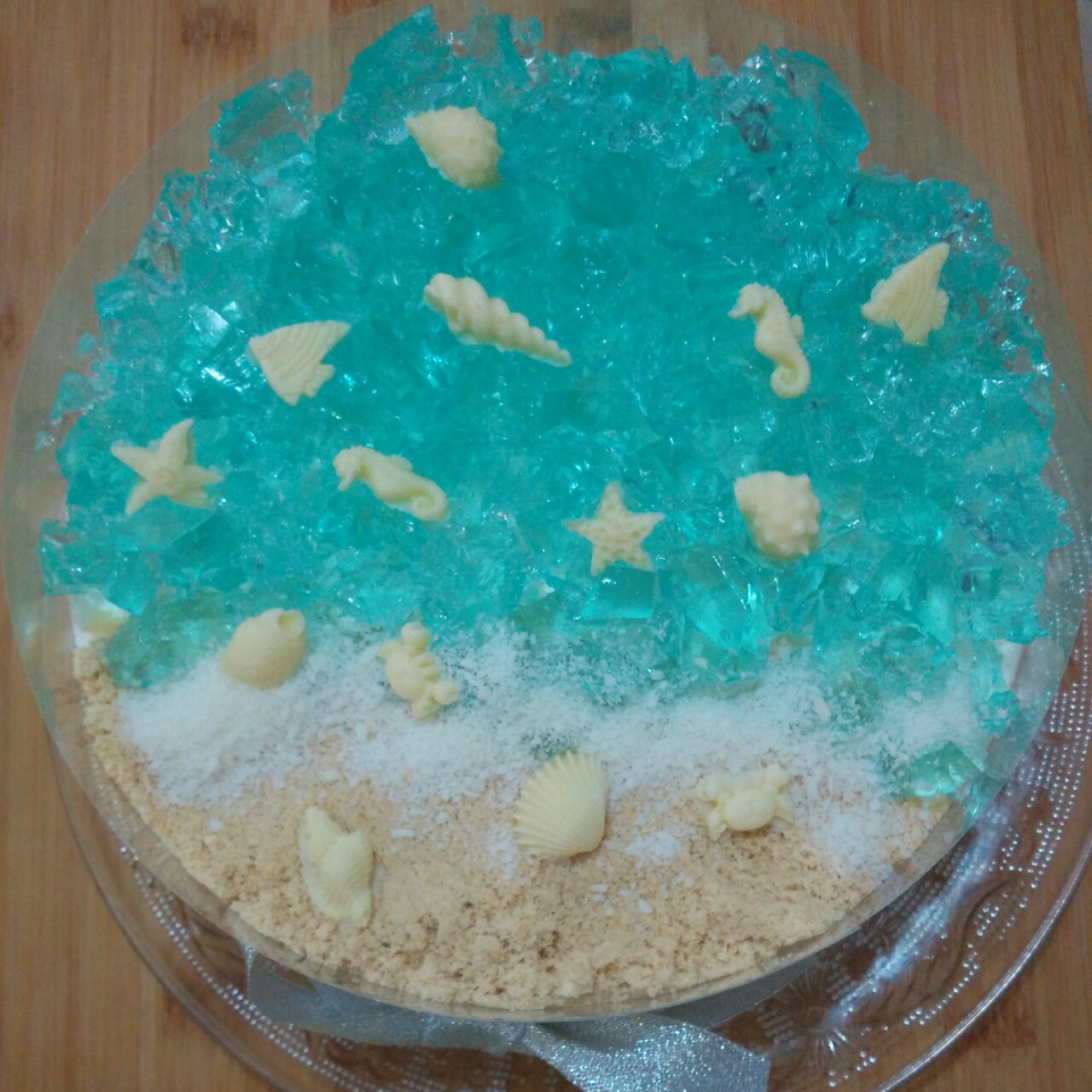 海洋蛋糕（椰奶慕斯蛋糕）