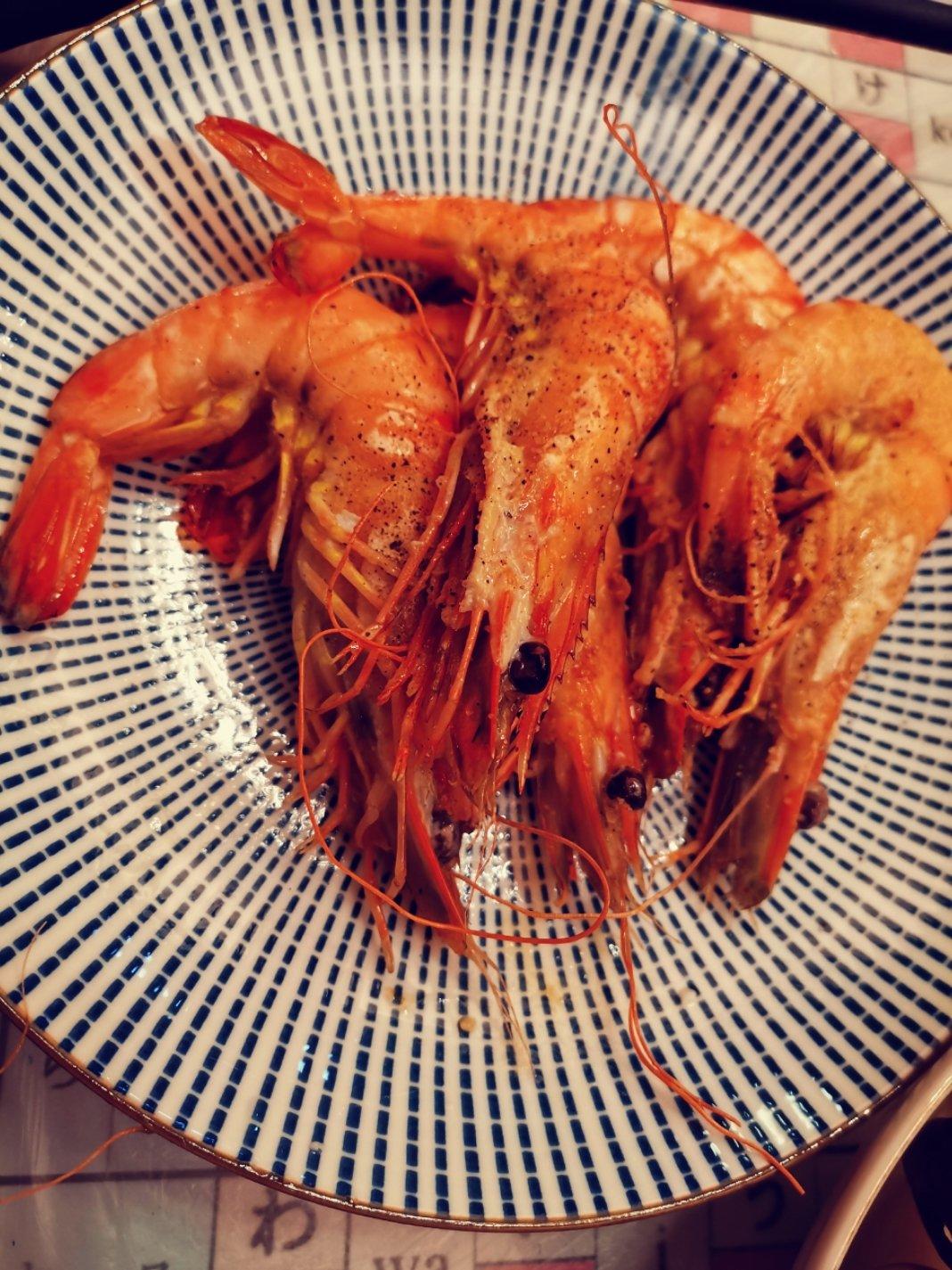 摩飞多功能菜谱系列之香煎黑虎虾