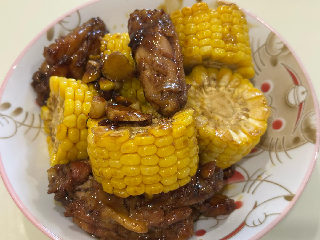超级下饭又美味的玉米鸡翅煲！不加一滴水