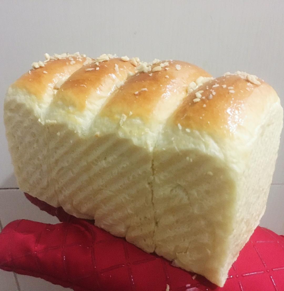 夺命软吐司(๑´ڡ`๑)超软拉丝极速方便的一次发酵吐司