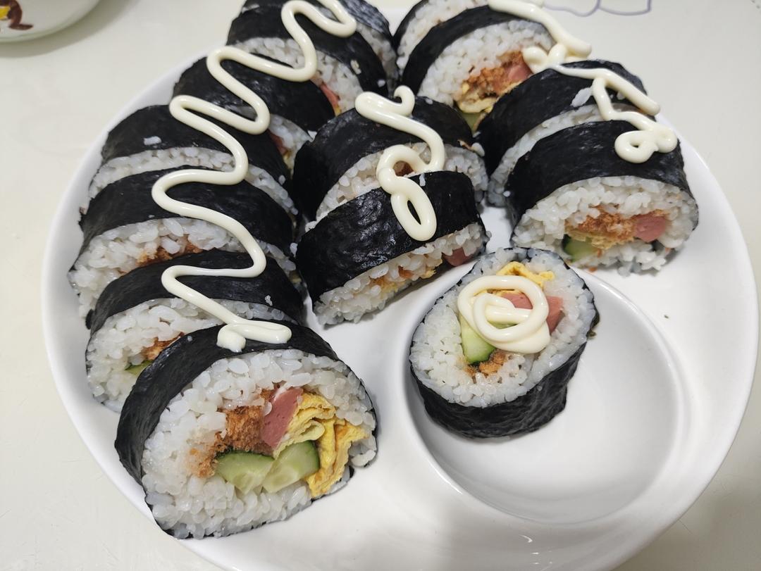 30分钟搞定营养美味早餐—寿司（紫菜包饭）