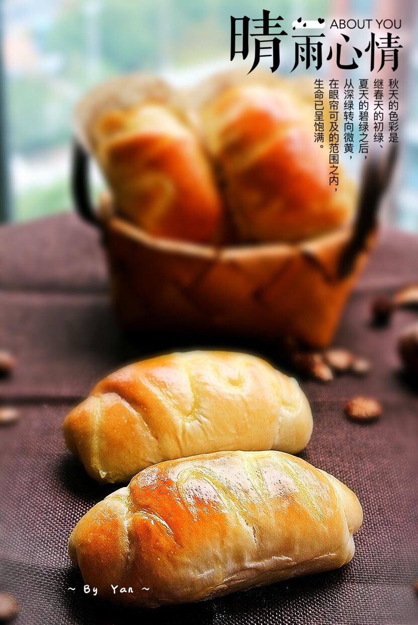 黄米蜜豆小餐包