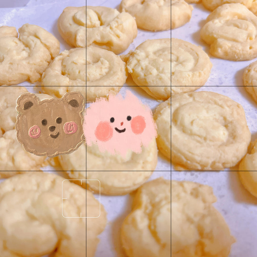 炒鸡好挤！有手就能挤的珍妮曲奇🍪