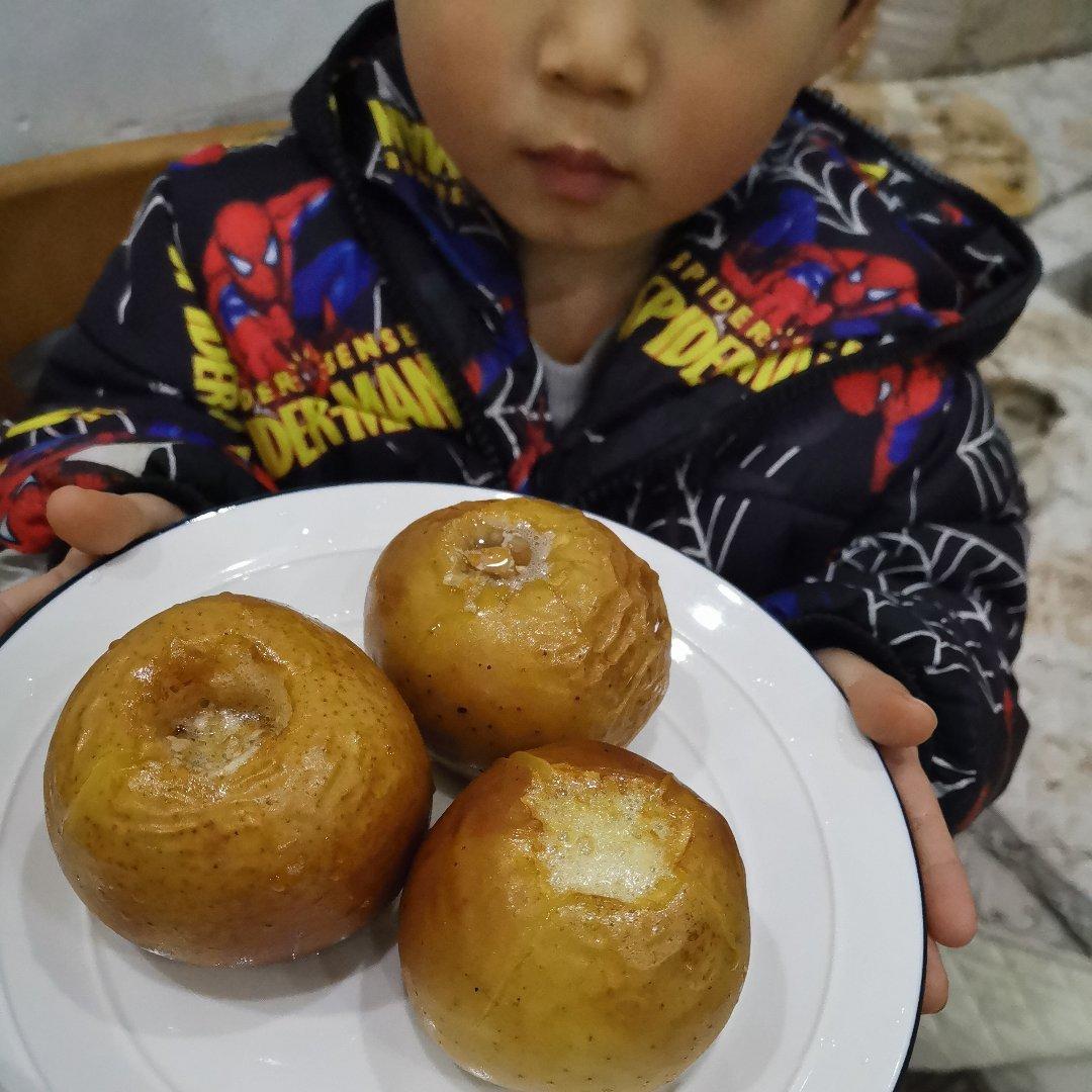 樱桃小丸子美食-烤苹果