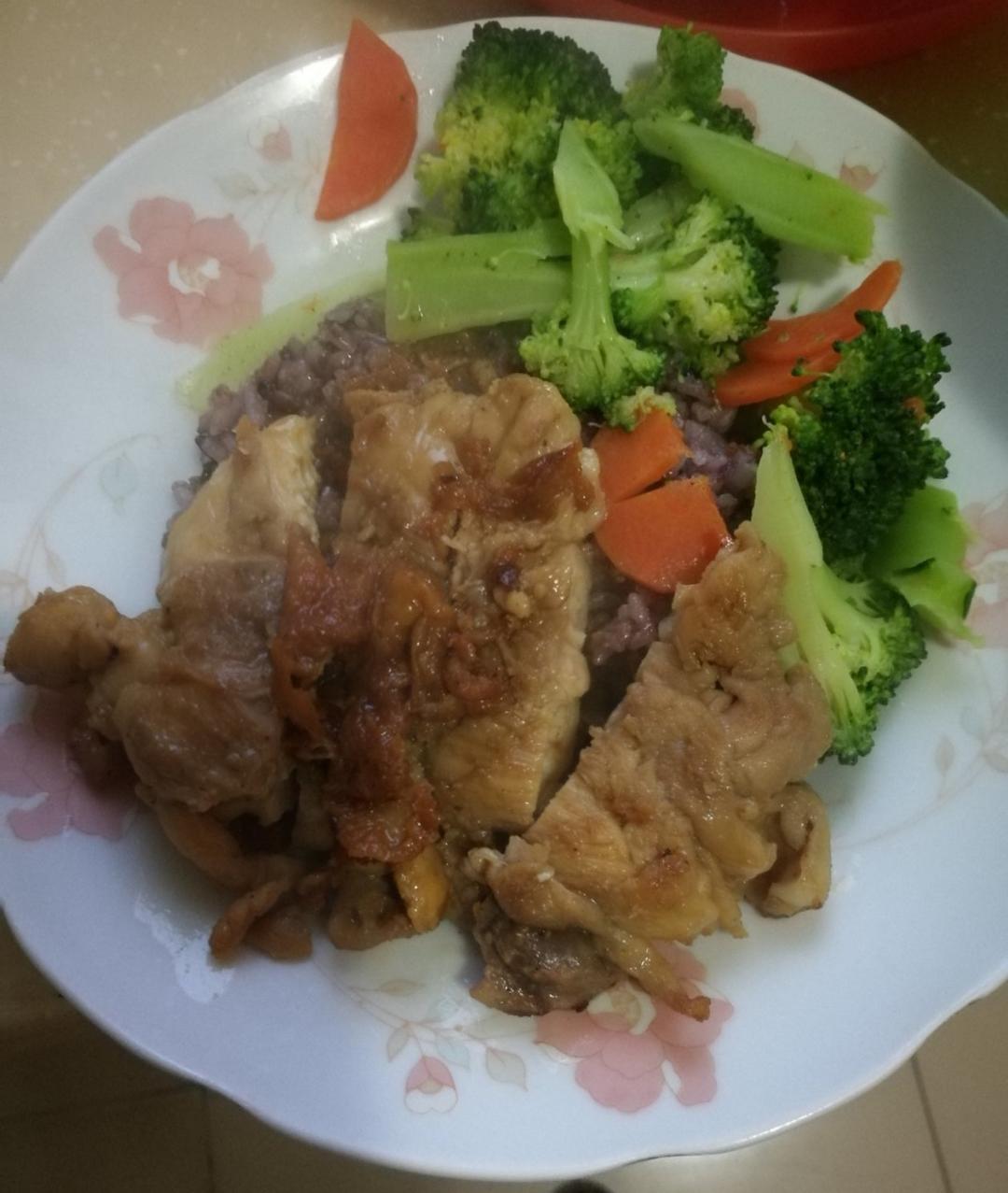 日式照烧鸡排饭