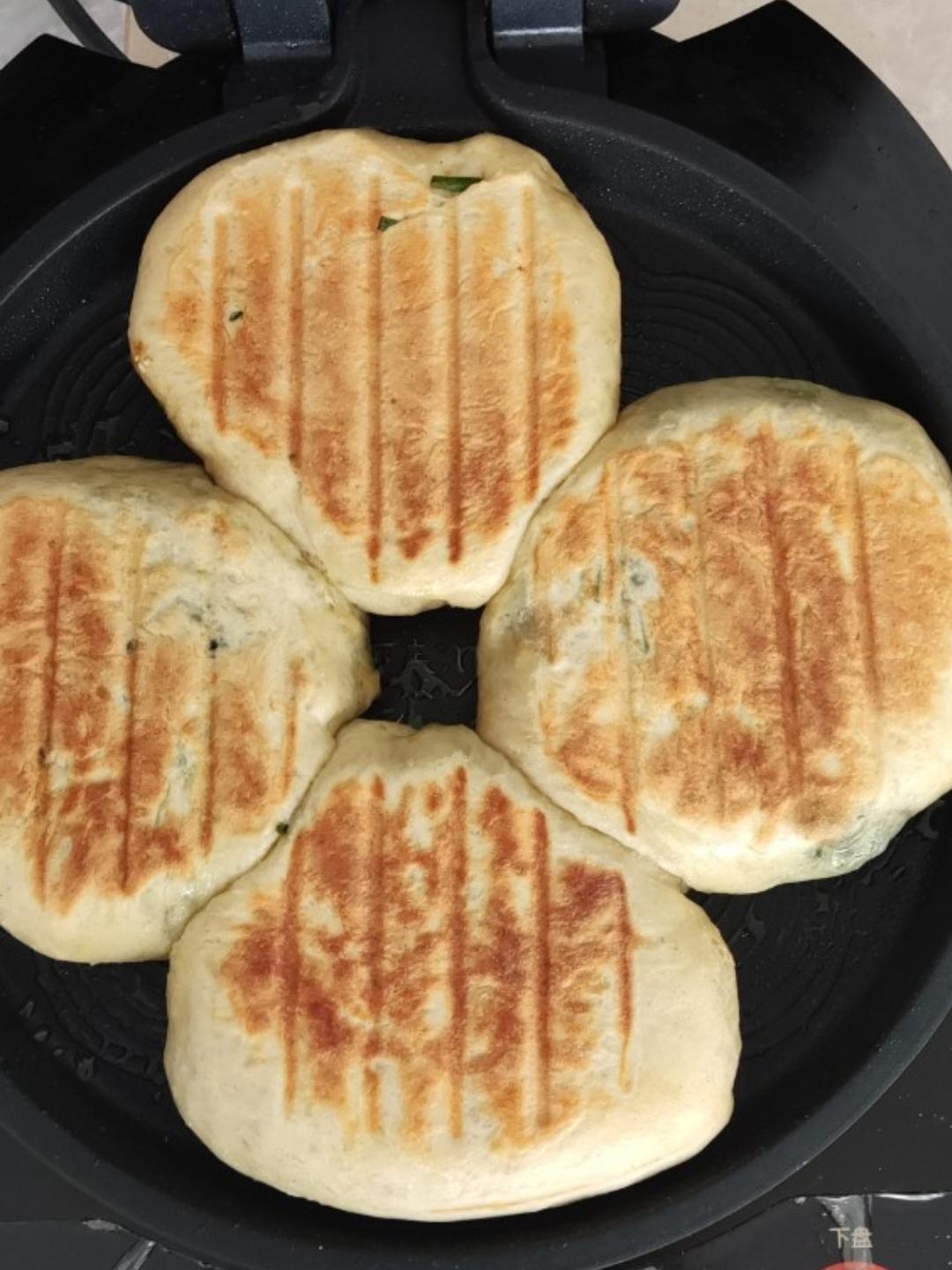 皮薄如纸的韭菜馅饼|免揉面法