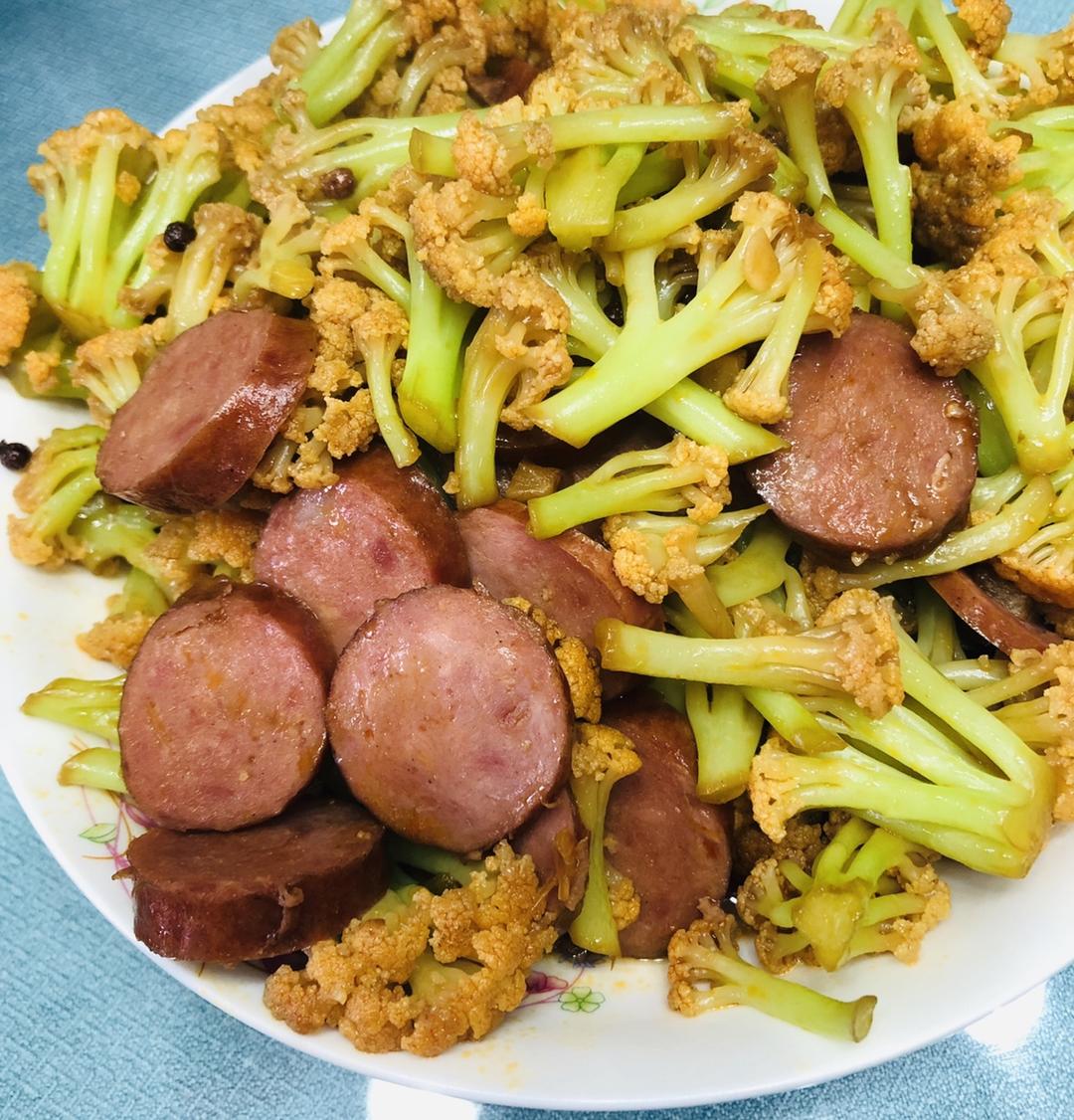 清炒菜花（简单巨好吃）