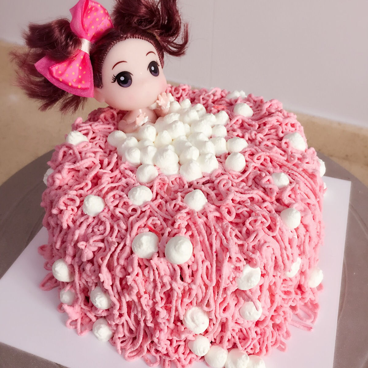 迷糊娃娃泡泡浴蛋糕