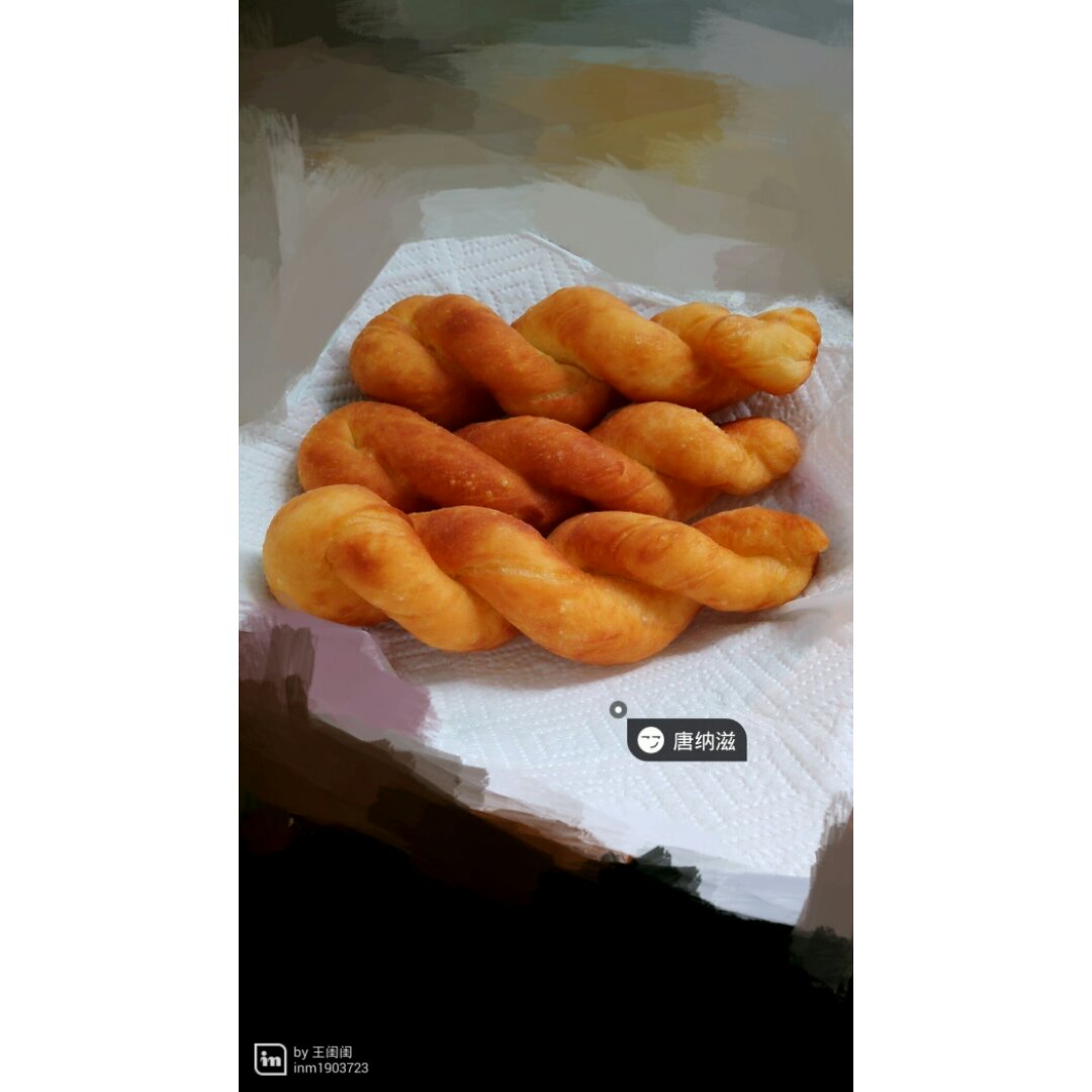 炸出一锅幸福---扭扭麻花唐纳滋