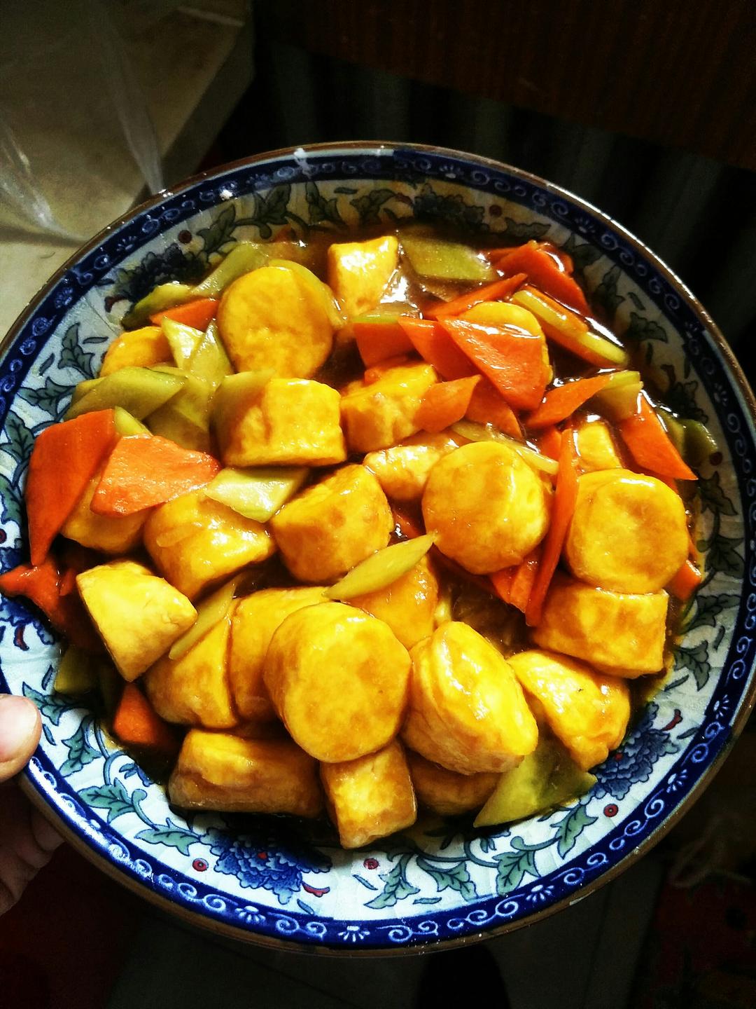 金oo玲做的红烧日本豆腐