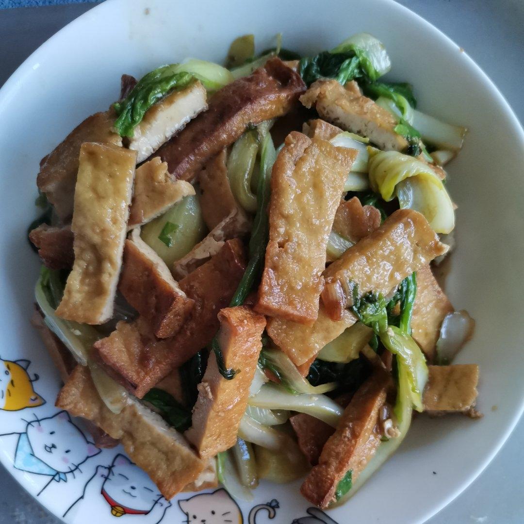 非常入味儿的小白菜炖豆腐