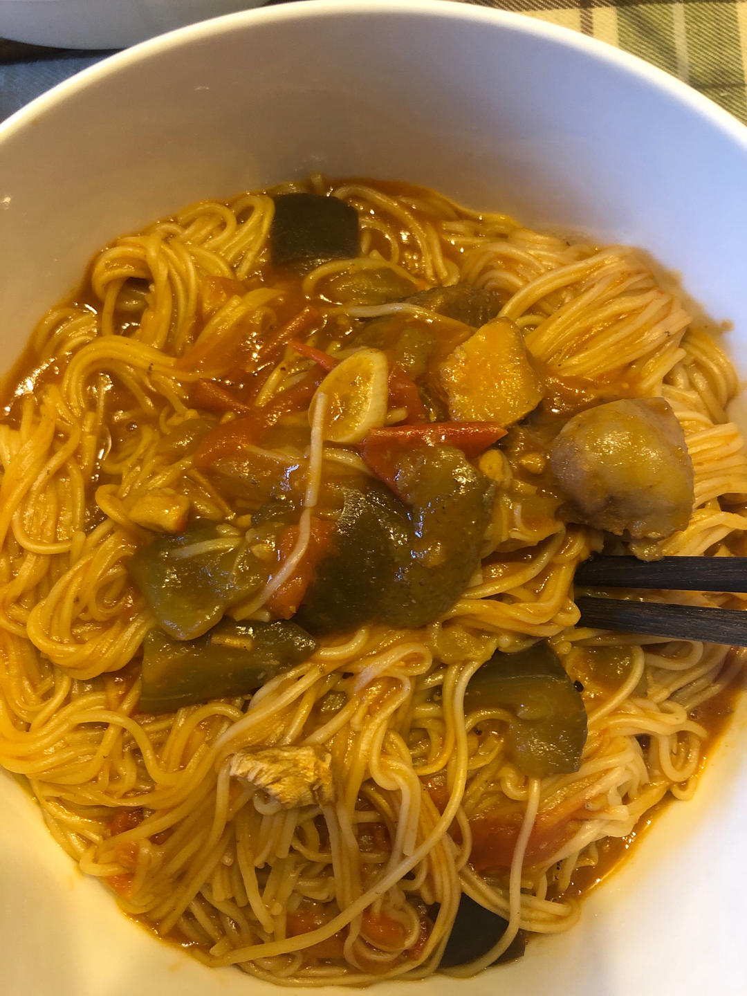 茄子焖面