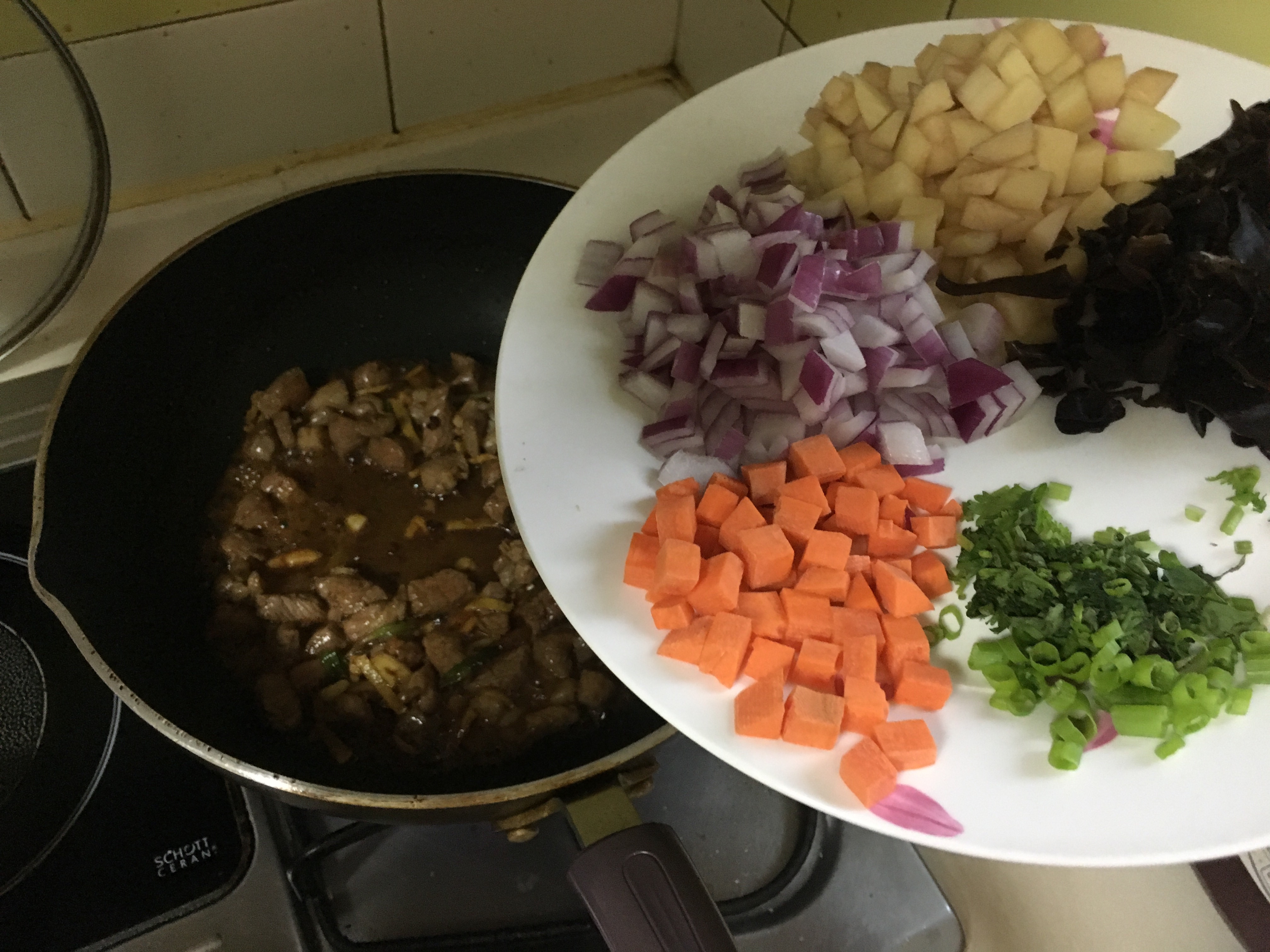正宗新疆羊肉汤揪面片的做法 步骤6