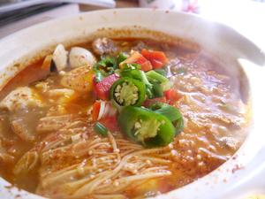 韩式豆腐汤 순두부 찌개 (附汤底做法)的做法 步骤6