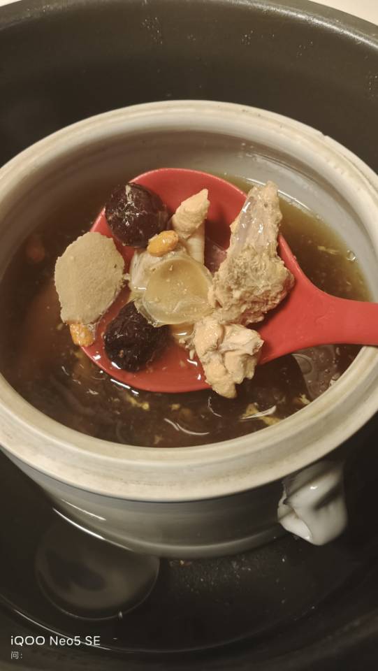 人参鹿茸炖鸡（大补气血）