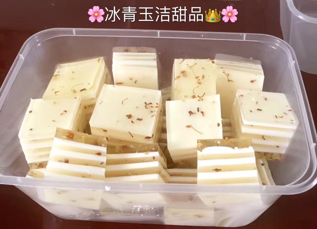 椰汁桂花糕   #夏日甜点#